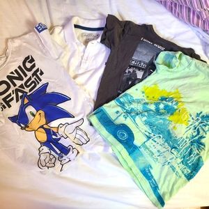 Zara H&M boys 5 bundle of 4 t-shirts